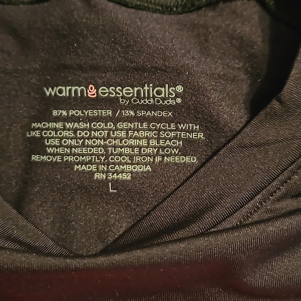 Warm essentials by Cuddl Duds NWT - Picture 2 of 4